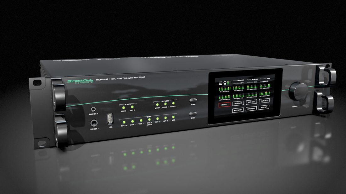 PRODIGY.MP multifunction audio processor