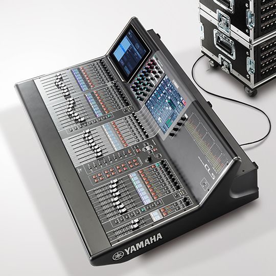 CL Series digital consoles (CL5 shown in the range)
