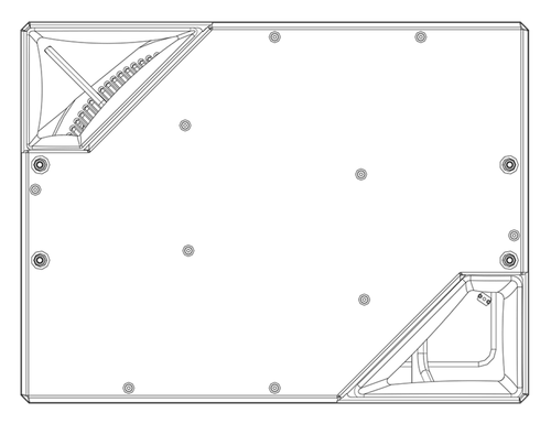 Holoplot X1 Modul 80-S (MD80-S) official technical drawing