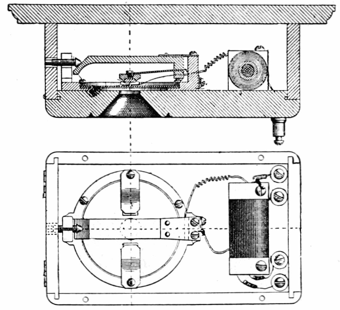 PSM V70 D409 Blake telephone transmitter
