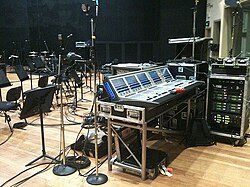 Soundcraft Vi6 monitor world. Delta rehearsal @ Trackdown