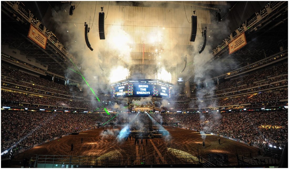 L-Acoustics system managed with LA Network Manager (Houston Rodeo)