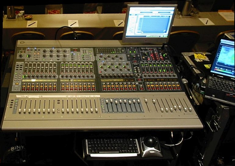 Digidesign VENUE Profile (D-Show family) in use at a corporate event