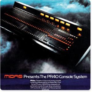 Midas PR40 console system, 1980