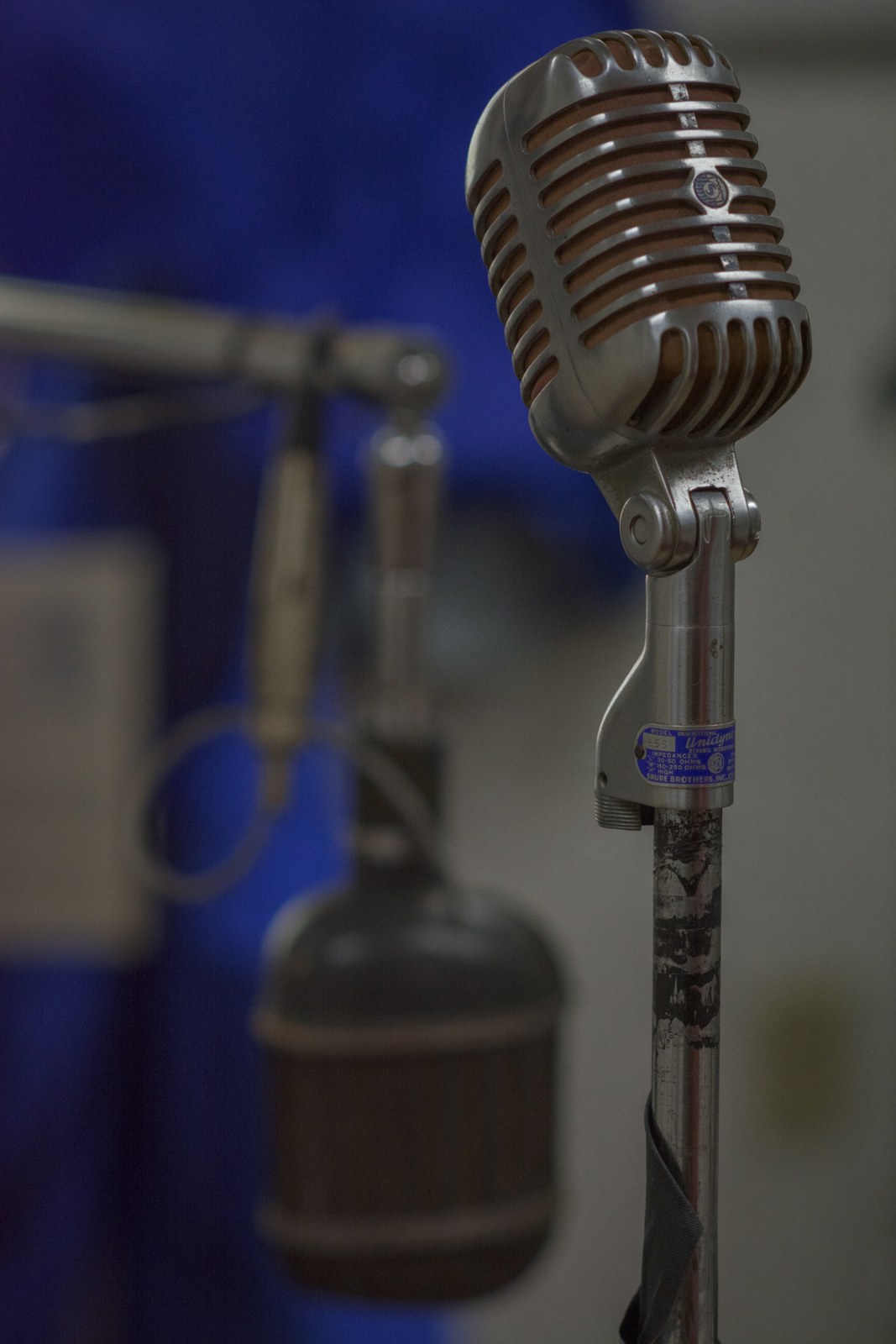 Shure 55S Unidyne at the Vintage Radio & Communications Museum