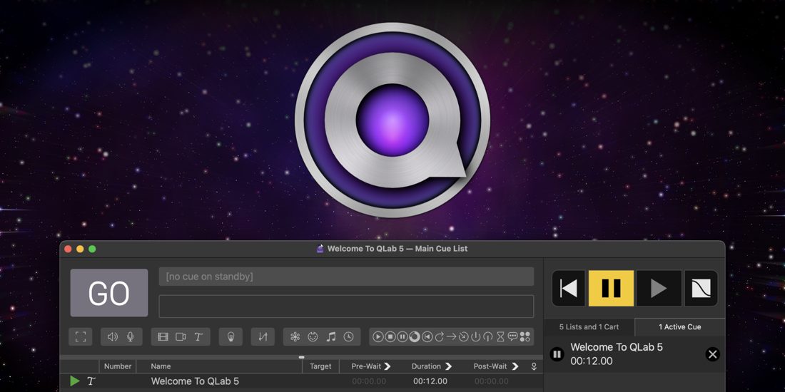 QLab 5 (object audio)