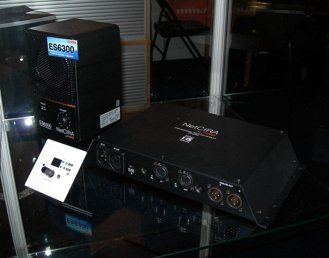 Fostex NetCIRA EtherSound interfaces