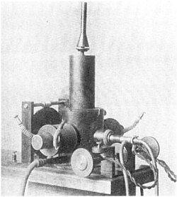 Poulsen's first arc converter