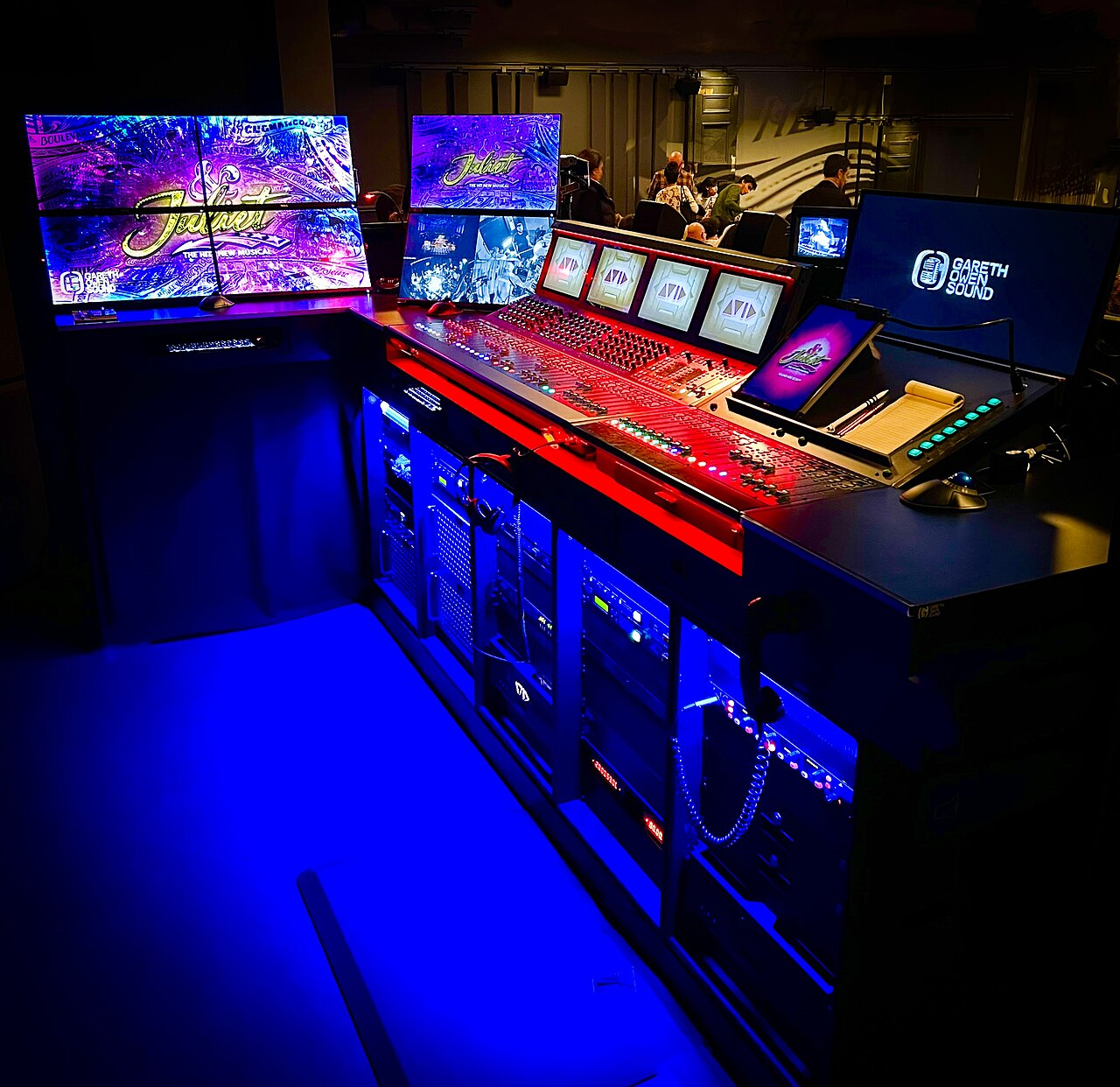 Avid S6L mixing console for & Juliet on Broadway