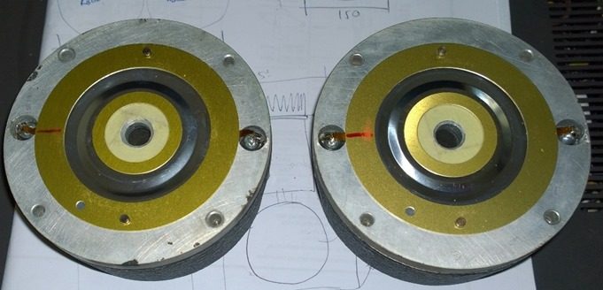 JBL 075 ring-radiator tweeters